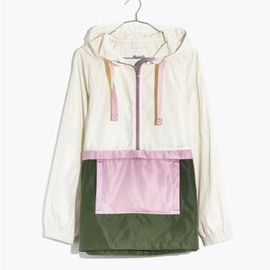 NWT-Madewell Packable Popover Jacket size S